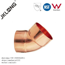 J9007 Copper fitting 45 degree elbow